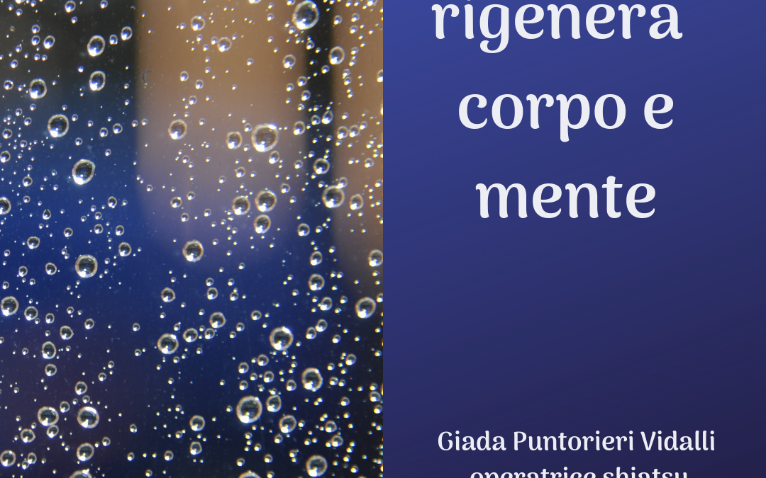 Lo shiatsu rigenera corpo e mente