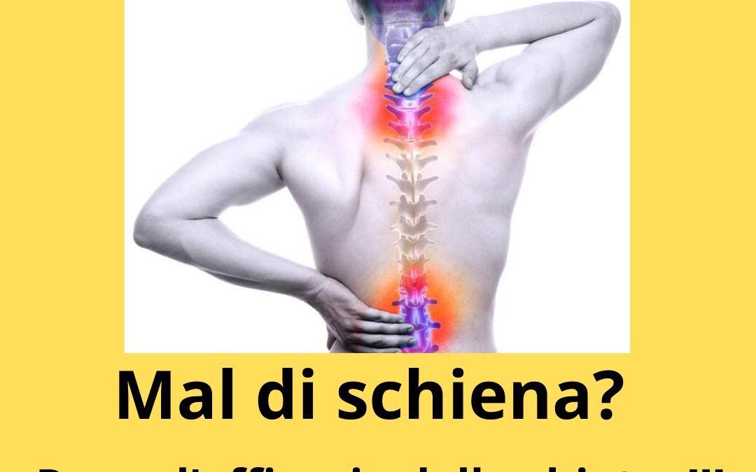 Mal di schiena?